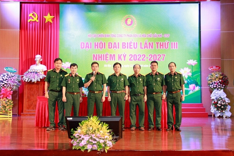 Hội CCB PVFCCo tổ chức thành công Đại hội Đại biểu lần thứ III, nhiệm kỳ 2022-2027