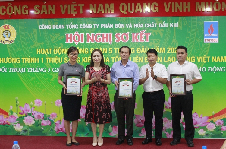 Công đoàn PVFCCo tổ chức Hội nghị sơ kết 5 tháng đầu năm 2022