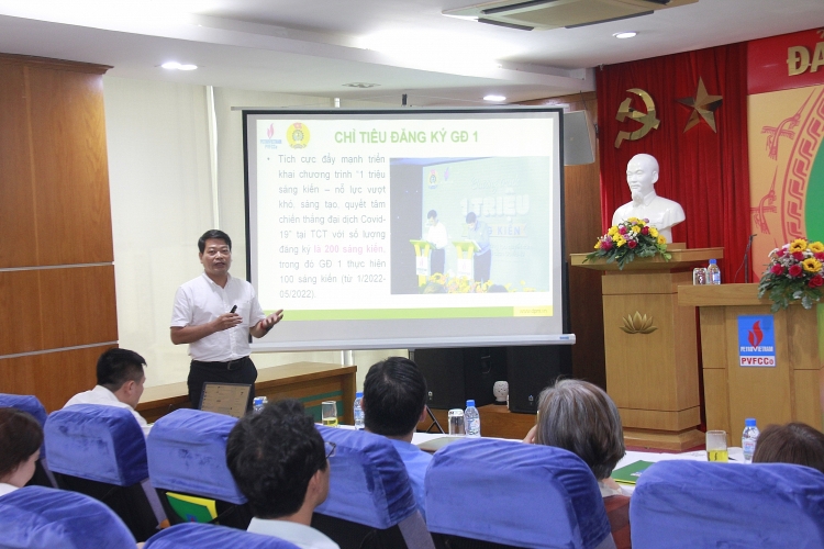 Công đoàn PVFCCo tổ chức Hội nghị sơ kết 5 tháng đầu năm 2022